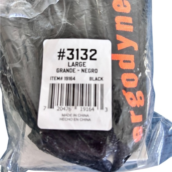 Ergodyne Squids 3132 Barcode Scanner Harness Sz Large Black Work Gear - Picture 3 of 3